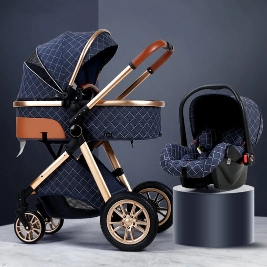 Luxury Stroller 3 in 1