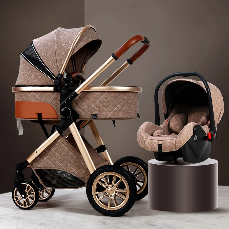 Luxury Stroller 3 in 1