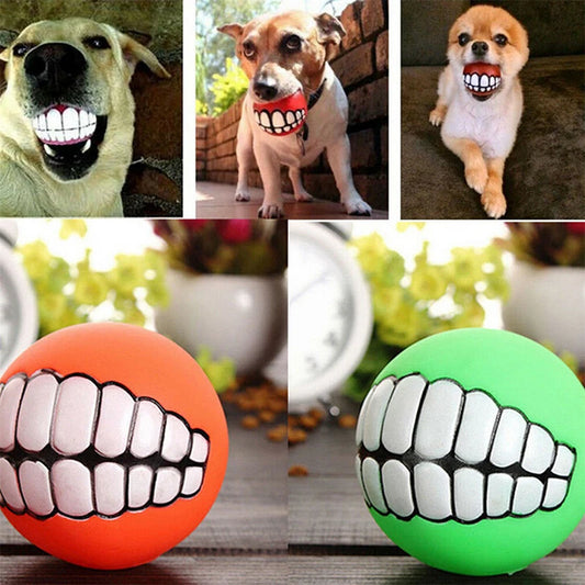 Pet Dog Ball Teeth