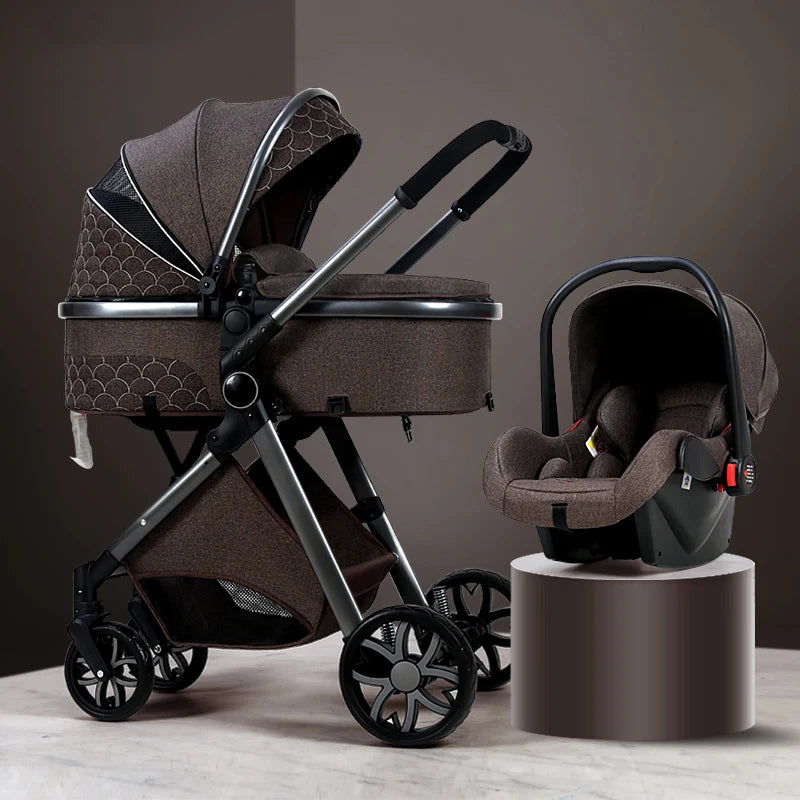 Luxury Stroller 3 in 1