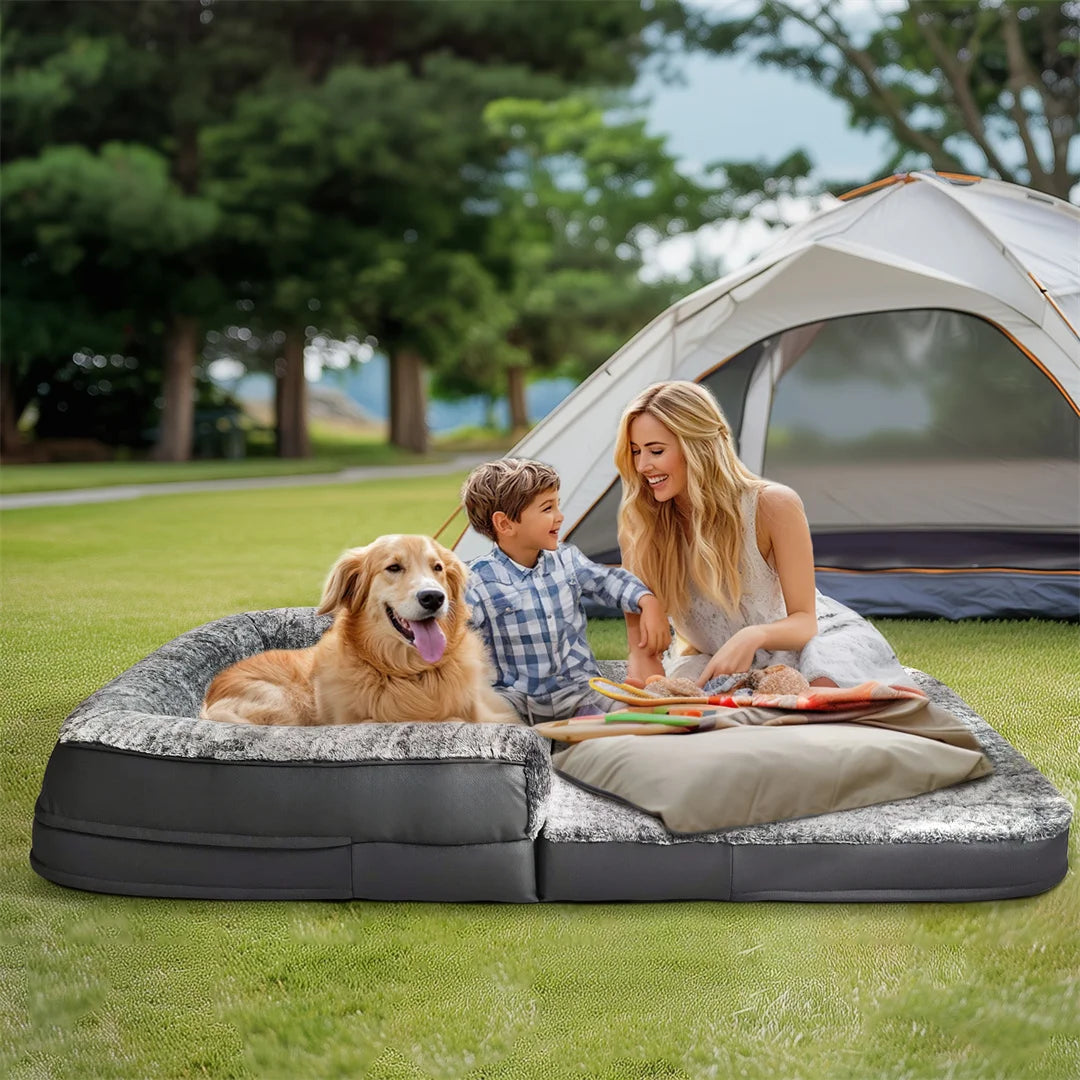 Long Human-Size Giant Dog Bed