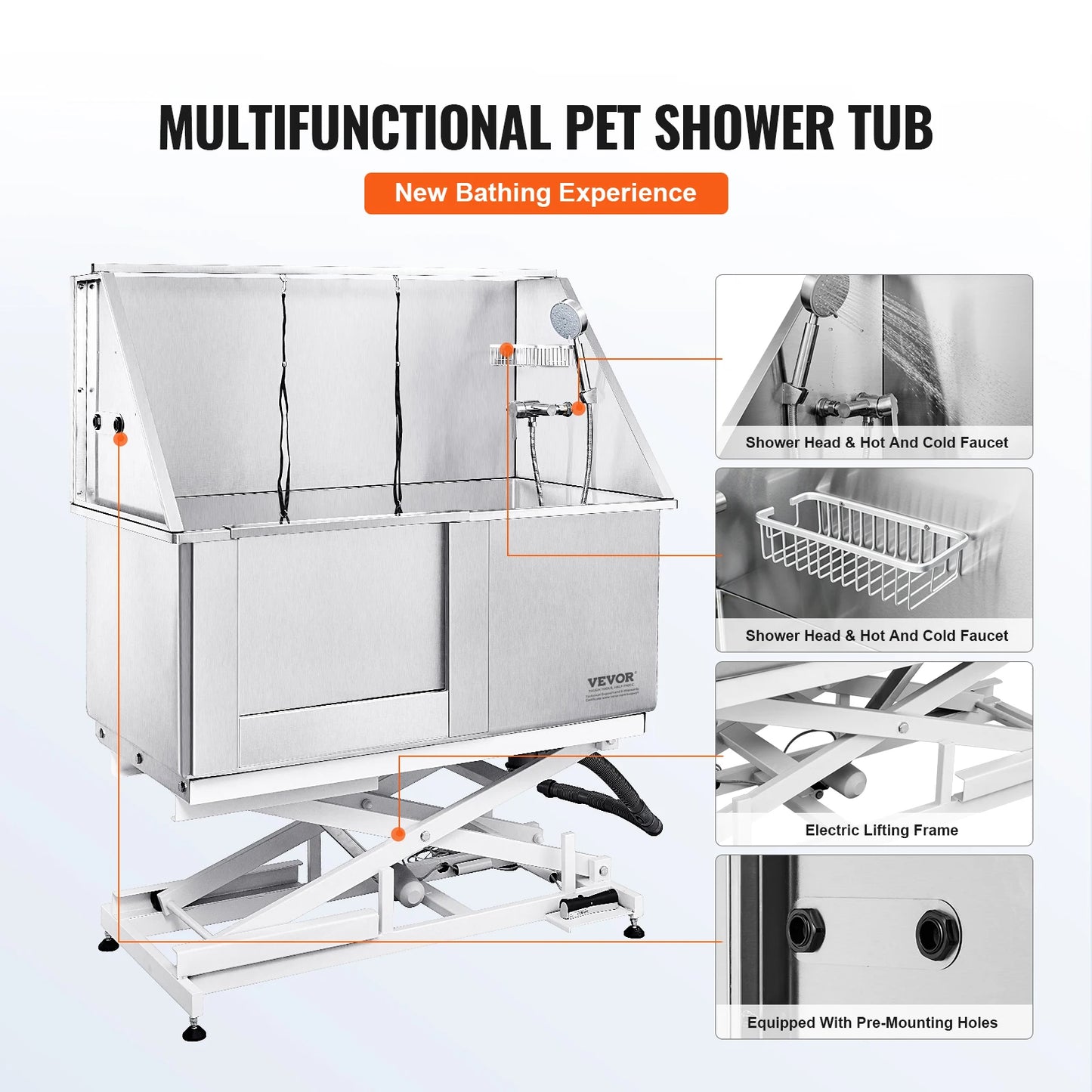 Pet Dog Grooming Tub