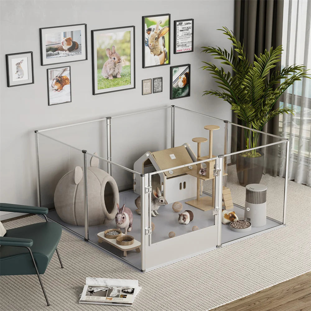 Extra Large Dog Playpen Acrylic Enclosure