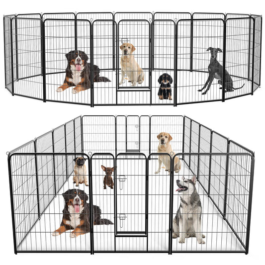 JHK 16 Panel Dog Playpen