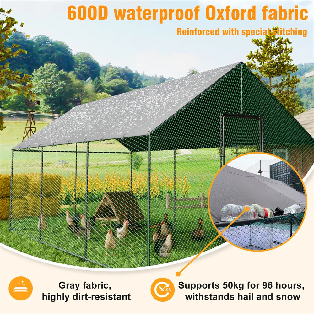 Heavy Duty Upgrade Outdoor Chicken Coop