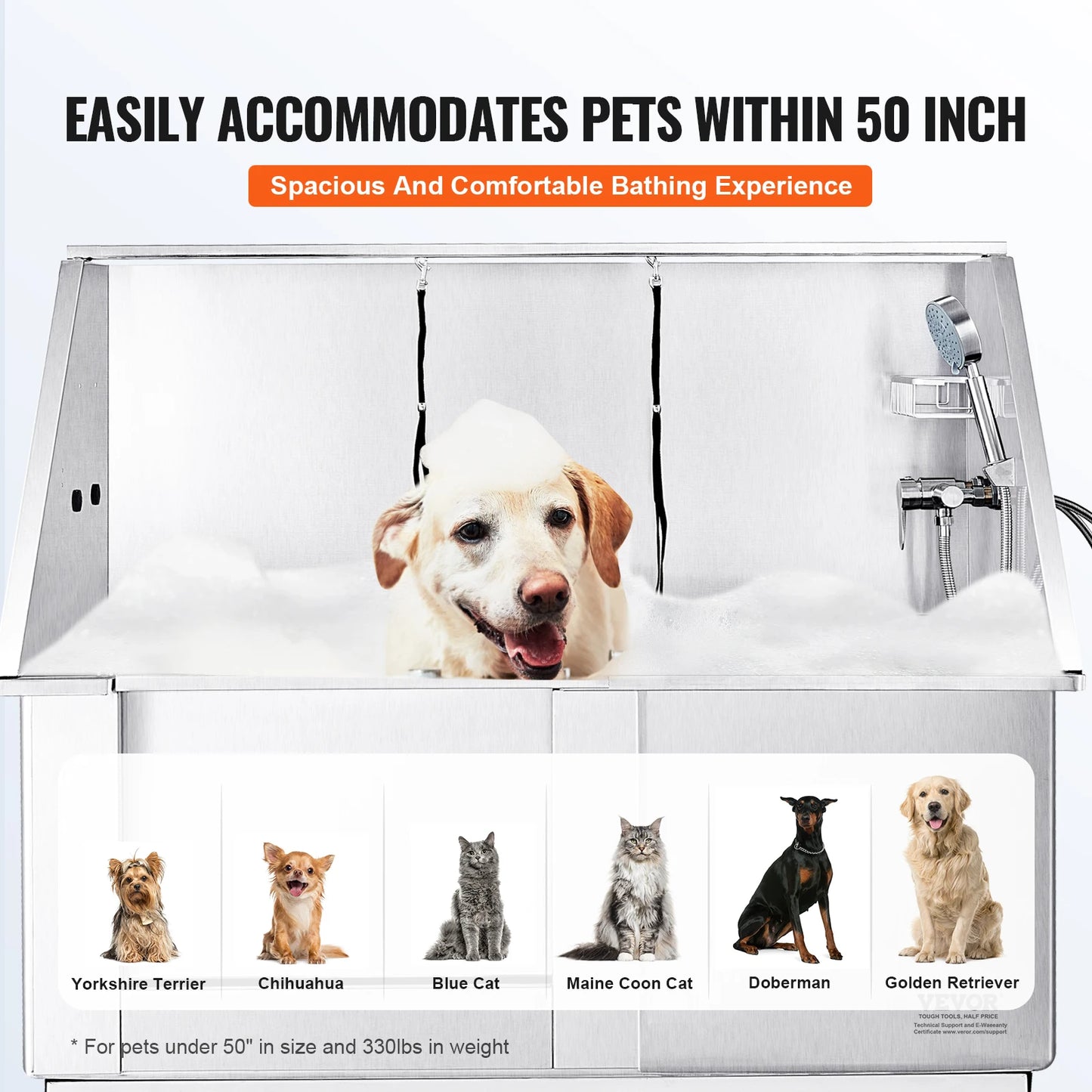 Pet Dog Grooming Tub