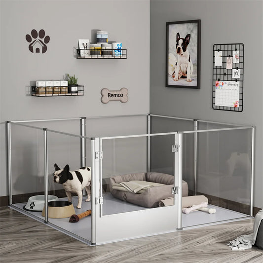 Extra Large Dog Playpen Acrylic Enclosure