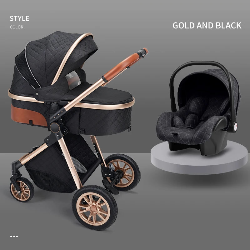 Luxury Stroller 3 in 1