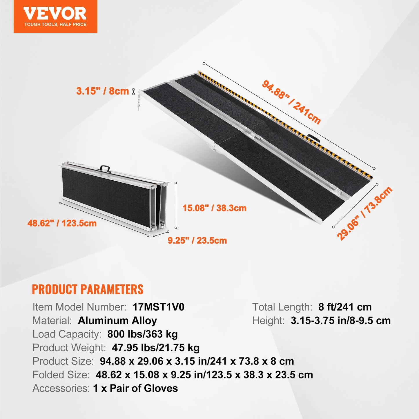 Portable  Ramp Non-Slip