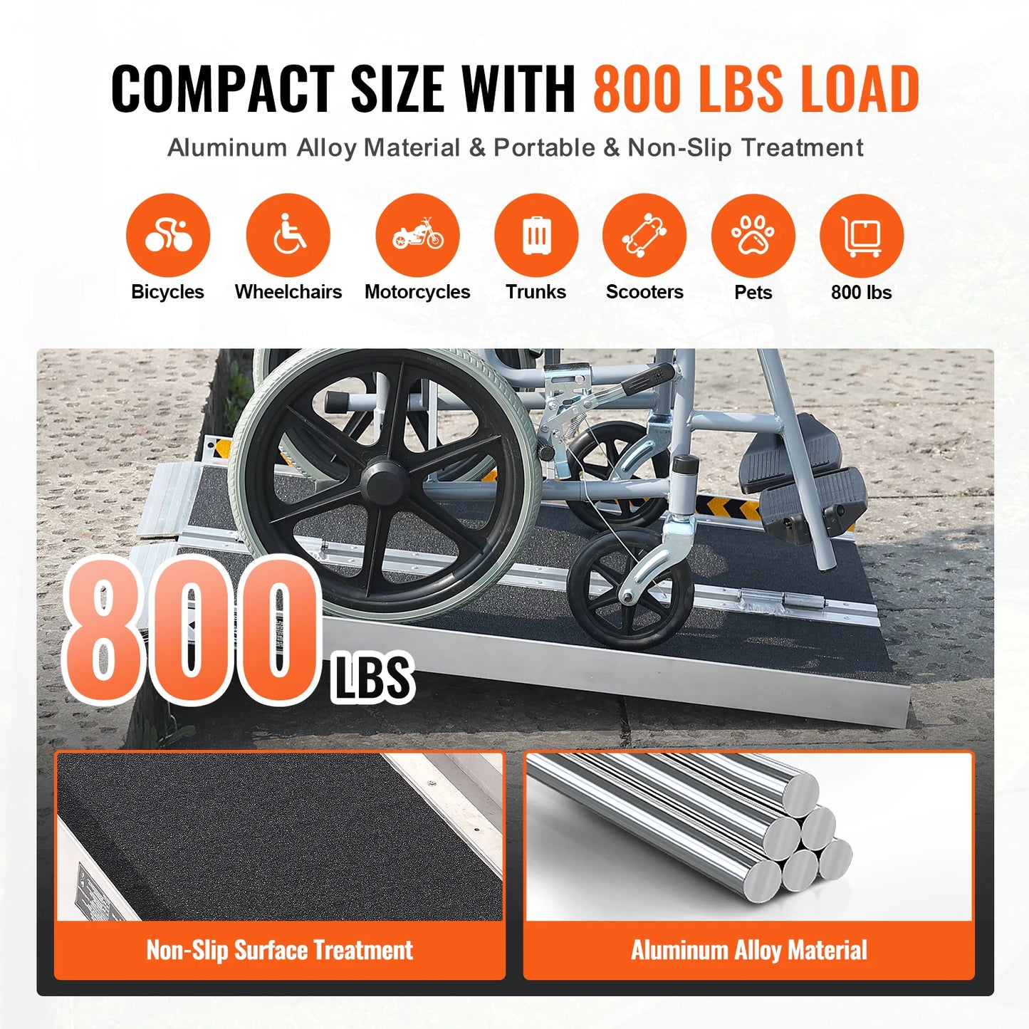 Portable  Ramp Non-Slip