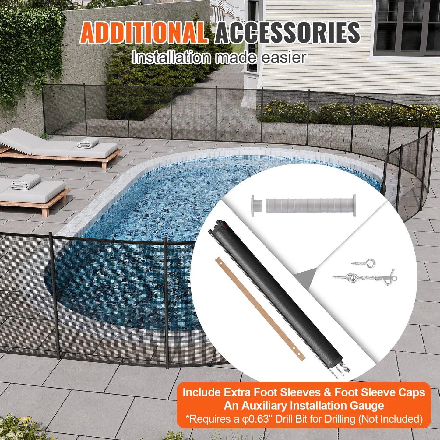 SucceBuy Pool Fence