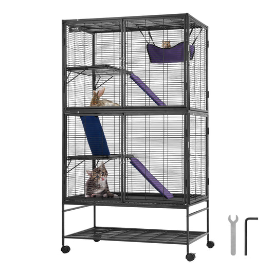 Rolling Metal Ferret Cage