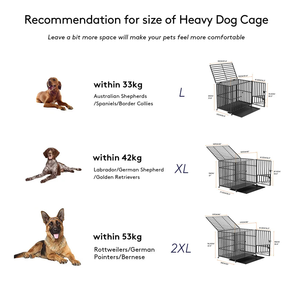 Large Heavy Duty Dog Crate