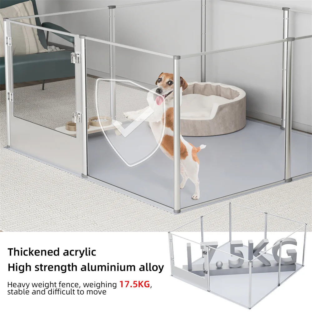 Extra Large Dog Playpen Acrylic Enclosure