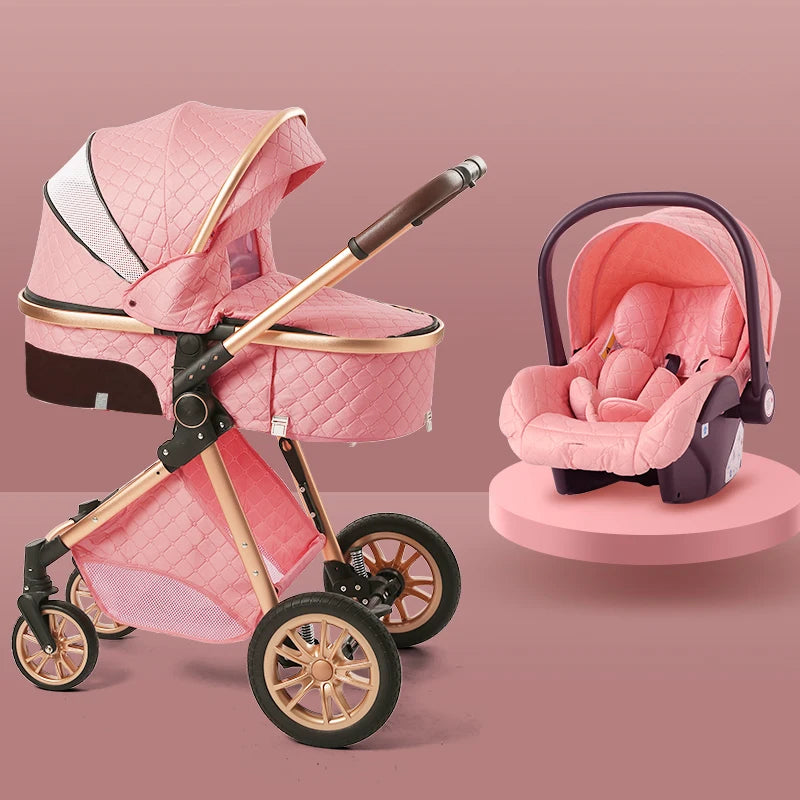 Luxury Stroller 3 in 1