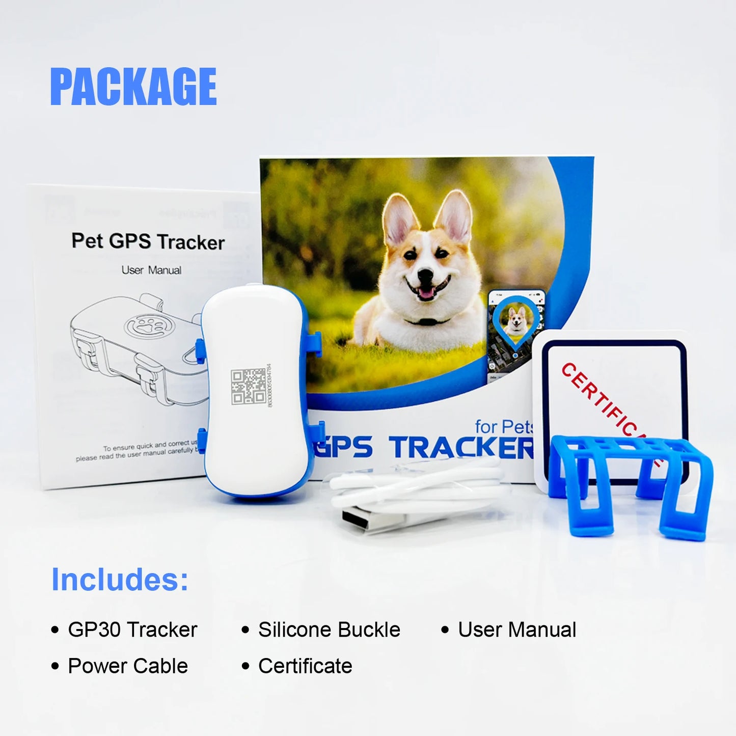 ‌4G Dog Cat GPS Tracker
