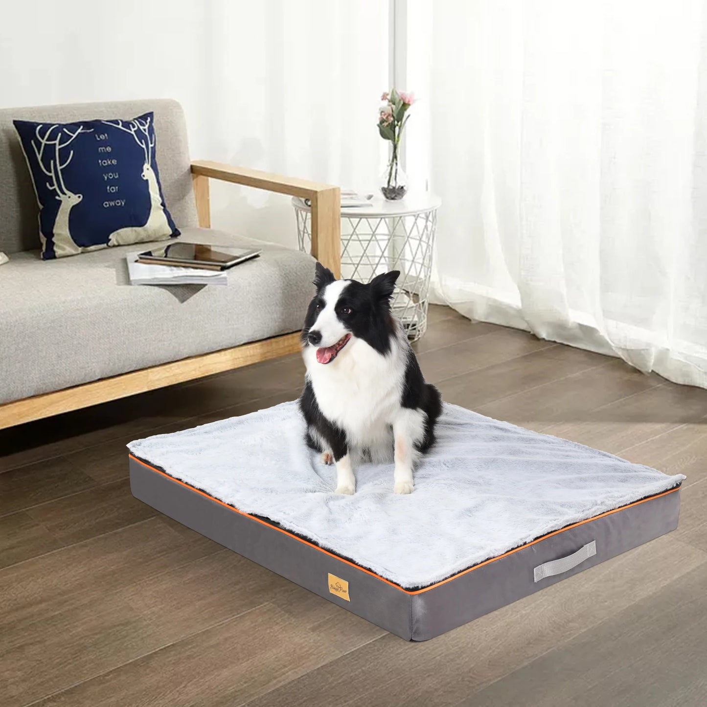 Large Padded Orthopedic Dog Bed