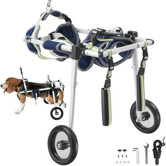 2 Wheels Dog Wheelchair