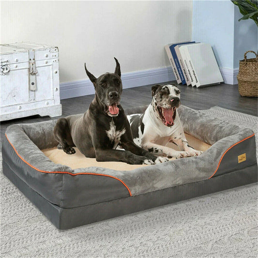 Large Orthopedic Memory Foam Pet Bed