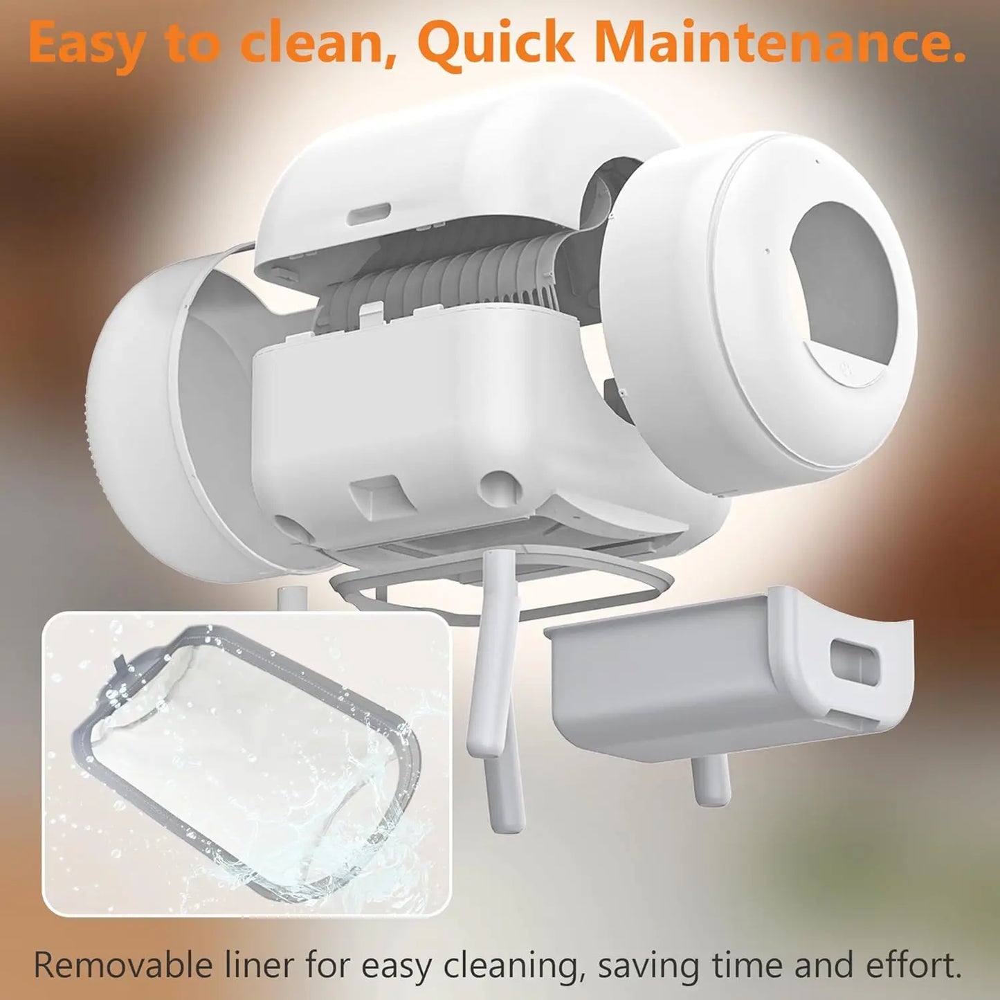 Self Cleaning Litter Box