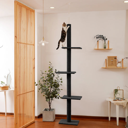 Adjustable Height Cat Tree