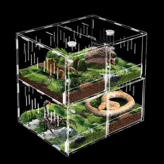 Acrylic Reptile Cage Terrarium Tank