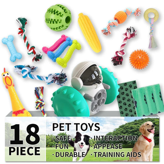 18 Dog Toy Packs